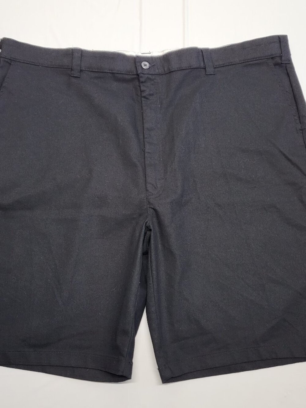 Dickies Flex 874 Pro Shorts Mens 48 Regular Fit Chino Zip-Pocket Black